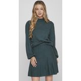 Vila Trui Viril Turtle-nk Balloon Top - N 14084179 Ponderosa Pine Dames