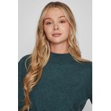 Vila Trui Viril Turtle-nk Balloon Top - N 14084179 Ponderosa Pine Dames