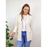 Vila - Emmi - Blazer - Grijs - 100% Polyester