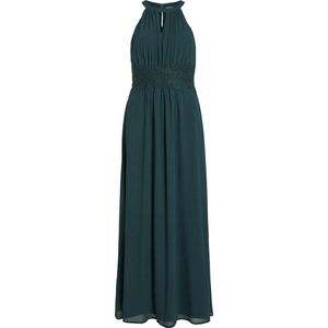 VIMILINA - Avondjurk - Effen - Gerecycled Materiaal - Haltermodel - Mouwloos