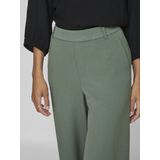 Vila - Varone Wide Leg Broek - Zwart - 66% Polyester, 28% Viscose, 6% Elastaan