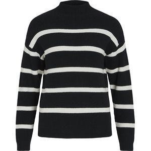 VILA - VIRIL MOCK NECK KNIT RIB TOP 2-NOOS - Dames - Gebreide truien