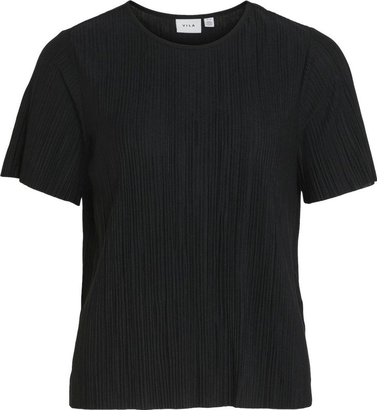 Vila - Viplisa o-Neck s s Top - Noos - Dames