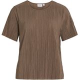VILA - VIPlisa - Blouse - Bruin