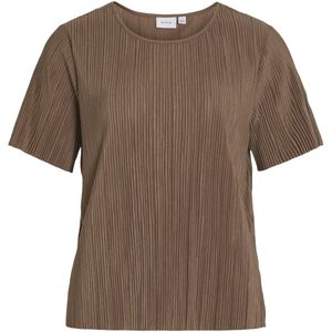 VILA - VIPlisa - Blouse - Bruin