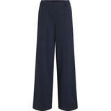 Broek - Zwart - Polyester/Viscose/Elastaan - Hoge Taille