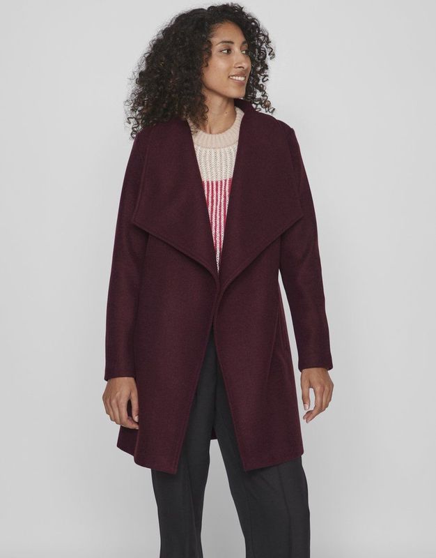 VILA - Cooley - Tussenmantel - Bordeaux