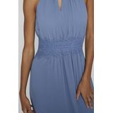 Jurk - Maxi - Zwart - Gerecycled Polyester - Mouwloos