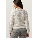 OBJECT Gebreide Trui OBJLIVA met Biologisch Katoen Wit