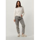 OBJECT Gebreide Trui OBJLIVA met Biologisch Katoen Wit