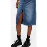 Object - Objharlow Midi Denim Skirt Noos - Rokken - Blauw