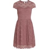 Vila Vikalila Capsleeve Lace Dress Noos Dames Maxi Jurken
