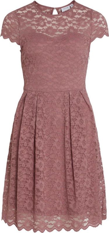 Vila Vikalila Capsleeve Lace Dress Noos Dames Maxi Jurken