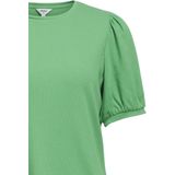 Object Objjamie S s Top Tops T-shirts Dames - Shirt - Groen