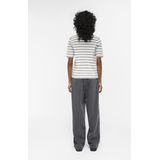 Object Trui Objester New Knit Pullover Noos 23043510 Light Grey Melange/cloud Dancer Dames