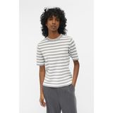 Object Trui Objester New Knit Pullover Noos 23043510 Light Grey Melange/cloud Dancer Dames