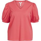 Object Blouse Objcaroline S s Top Noos 23041624 Paradise Pink Dames