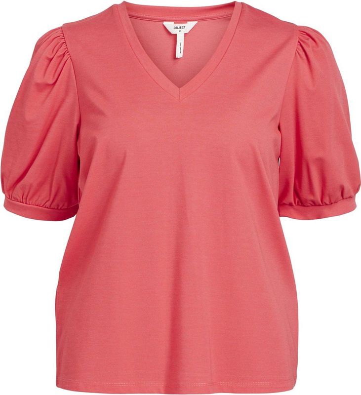 Object Blouse Objcaroline S s Top Noos 23041624 Paradise Pink Dames
