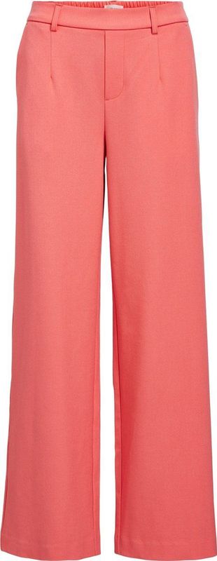 Object Objlisa Wide Pant Broeken Dames Oranje