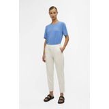 Object dames Broek Objlisa Slim Pant Noos, cloud dancer, 40