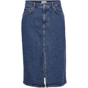 OBJECT Spijkerrok OBJELLEN Medium Blue Denim