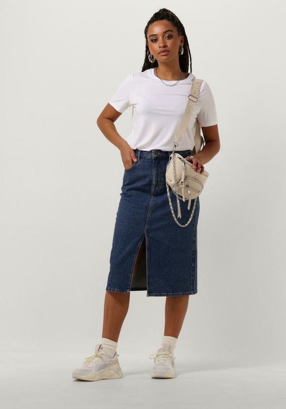 OBJECT Spijkerrok OBJELLEN Medium Blue Denim