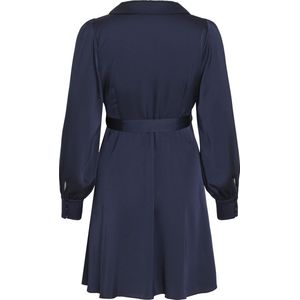 Vila Vienna Ravenna Short Wrap Dress Noos Dames Mini Jurken