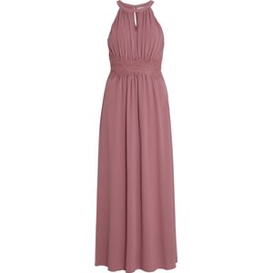 Vila - Milina - Mouwloze Midi-jurk - Maxi-lengte - Halterhals - Regular Fit