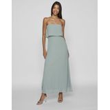 VILA - Milina - Avondjurk - Pastelgroen - Mouwloos - Gerecycled Materiaal