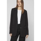 VILA - VIVARONE Blazer - Zwart - Polyestermix - Reverskraag