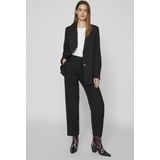 VILA - VIVARONE Blazer - Zwart - Polyestermix - Reverskraag