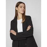 VILA - VIVARONE Blazer - Zwart - Polyestermix - Reverskraag