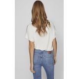Vila Viellette v Neck Satin Top Noos Dames Blouses