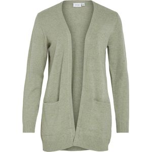 Vila Vest Viril Open Knit Cardigan - Noos 14044041 Oil Green Dames