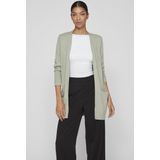 Vila Vest Viril Open Knit Cardigan - Noos 14044041 Oil Green Dames