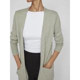 Vila Vest Viril Open Knit Cardigan - Noos 14044041 Oil Green Dames