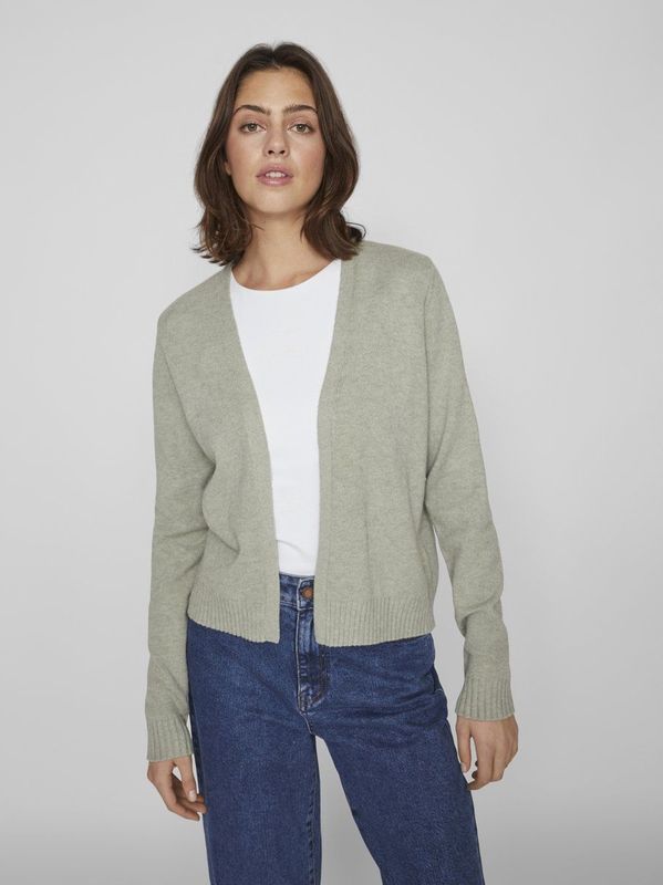 Vila - Viril Short Knit Cardigan - Winter Green - Dames