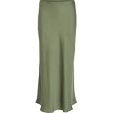 Vila - Ellette - Rok - Geweven - Groen - 100% Gerecycled Polyester