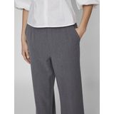 Wijde Pijpen Broek - Hoge Taille - Zwart - 66% Gerecycled Polyester