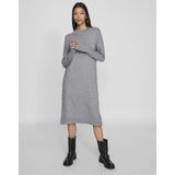 Gebreide Jurk - Zwart - Viscose/Nylon/Polyester