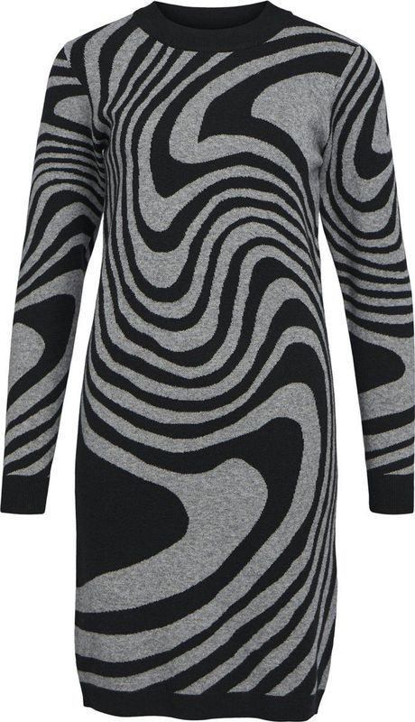 Object Ray Lang Mouw Jurk - Gebreide Jurk - Gebroken Wit - 50% LENZING™ ECOVERO™ Viscose