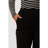 Object Objlisa Mw Flared Pants Broeken Dames - Zwart