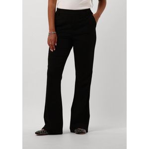 Object Objlisa Mw Flared Pants Broeken Dames - Zwart