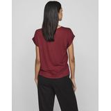 Vila - Viellette s s Satin Top - Noos - Dames - Blouses