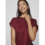 Vila - Viellette s s Satin Top - Noos - Dames - Blouses