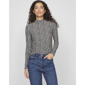 Vila - Vileoa l s Rollneck Top - Noos - Dames - Blouses