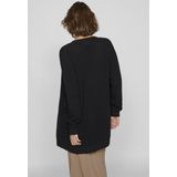 Open Gebreid Vest - Biologisch Katoen - Gestructureerde Brei - Steekzakken