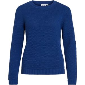 Gebreide Top - O-hals - Lange Mouwen - Katoen - Biologisch Katoen