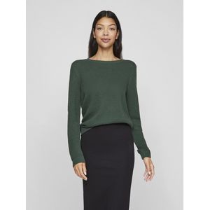 Vila Dames Vidalo O-Neck L/S Knit Top-Noos Gebreide Trui, Pineedle, M