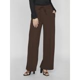 Vila Broek Viclua Hw Wide Pants-noos 14095436 Coffee Bean Dames